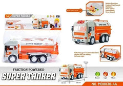 Big Size Power Tanker Toy Truck Friction Power with Sound and music