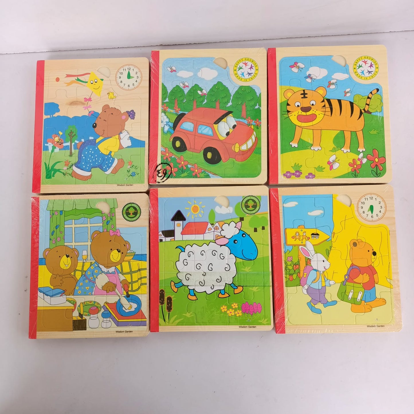 Wooden Book Puzzle - Random pack of 1