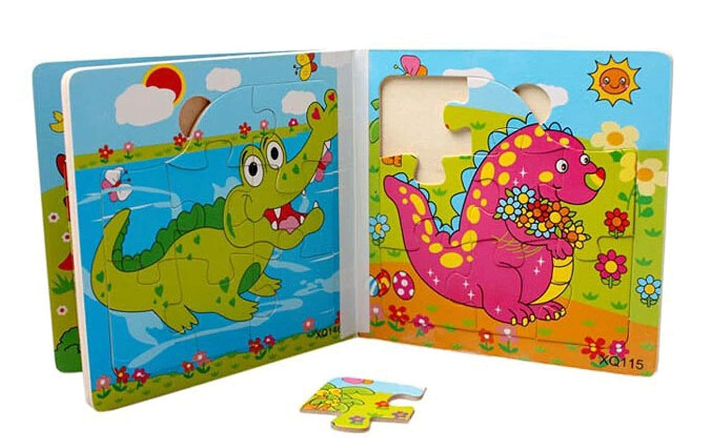 Wooden Book Puzzle - Random pack of 1
