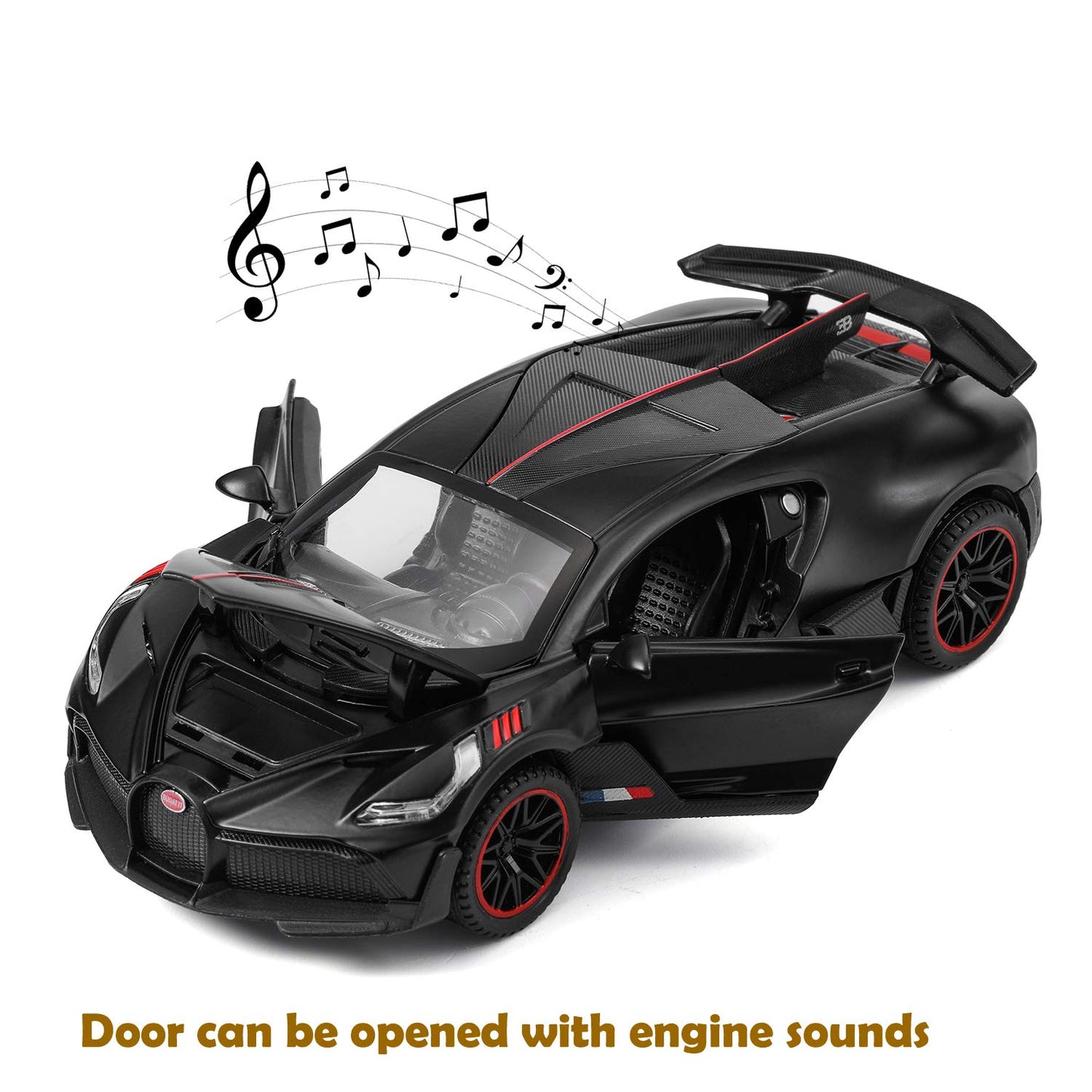 Bugatti Divo Die-Cast Toy Car 1:32 Scale with Light and Sound