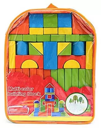 Building blocks  pack of a bag with small piece of wood to build