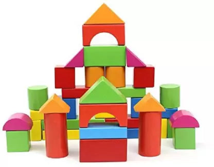 Building blocks  pack of a bag with small piece of wood to build