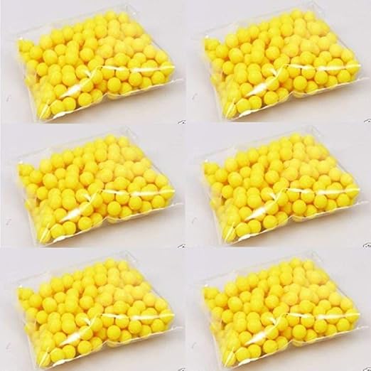 Bullet Yellow Color - 1 pack 6 Mm for Toy Guns