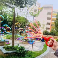 Buy 32 Hole Smiling Face Bubble Wands with Bubbles Refill