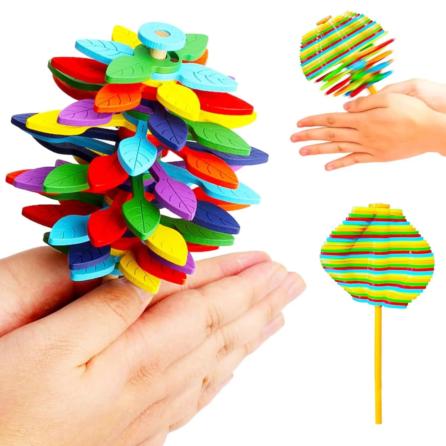 Candy Flower & Tube Giraffe Combo - 2 pcs Random Colors