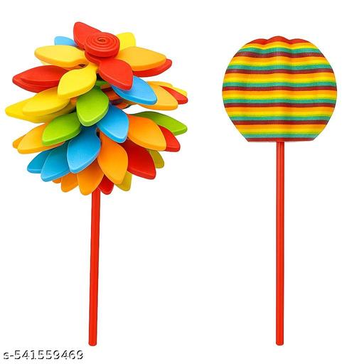 Candy Flower & Tube Giraffe Combo - 2 pcs Random Colors