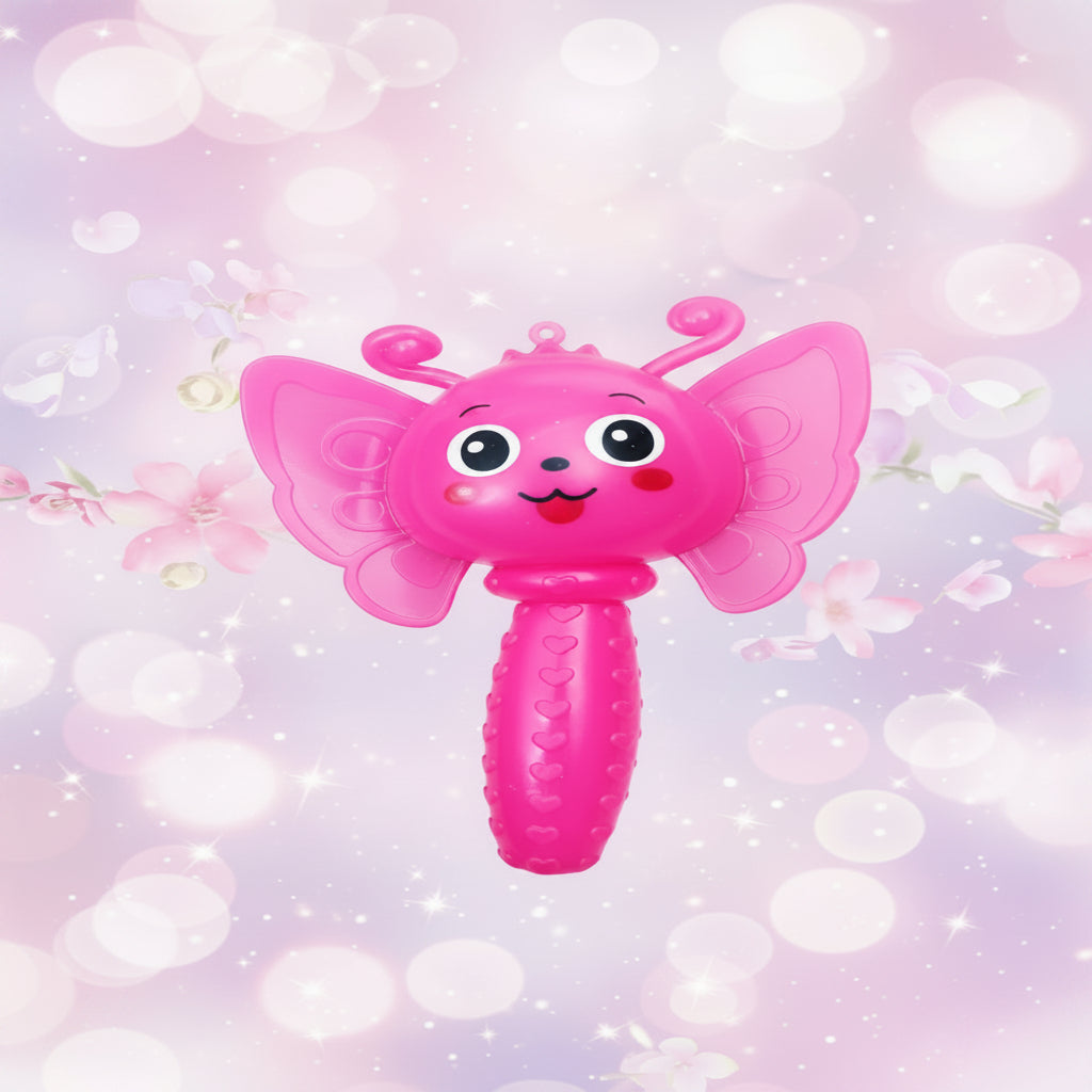 Sound and Lighting Rubber Rattle For Kids- Any 1