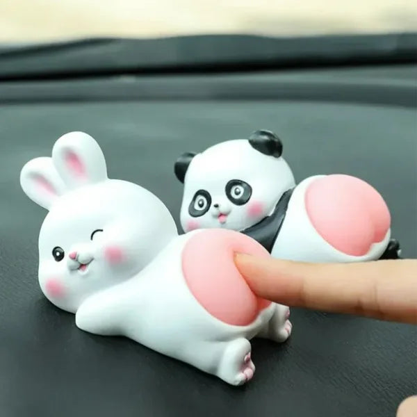 Car Dashboard Decor -silicone Bum scented toy- Any 1 Random