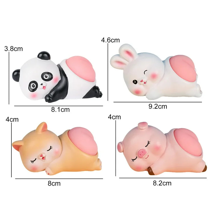 Car Dashboard Decor -silicone Bum scented toy- Any 1 Random