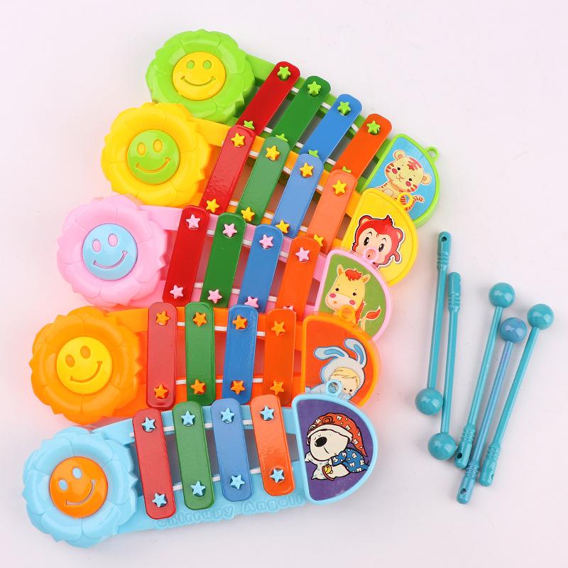 Cartoon 4 Notes Xylophone - Assorted Design - Any 1 Random