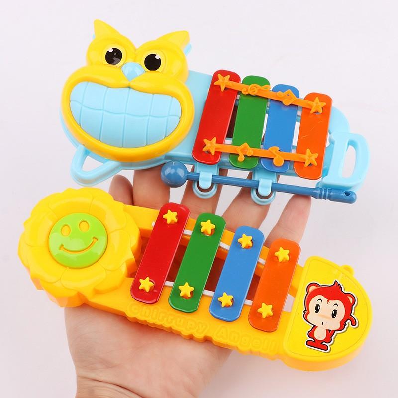 Cartoon 4 Notes Xylophone - Assorted Design - Any 1 Random