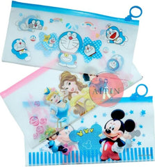 Cartoon Folder for Kids Zipper Envelope pouch size A5 size - Any 1