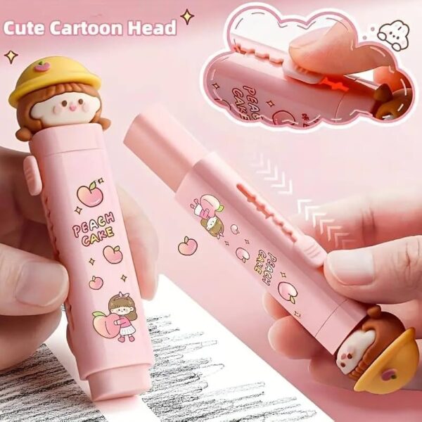 Cartoon Push and pull knife cutter Type  design Eraser - Any 1