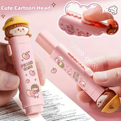 Cartoon Push and pull knife cutter Type  design Eraser - Any 1
