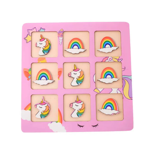 Cartoon Tic Tac Toe Game - Any 1 Random