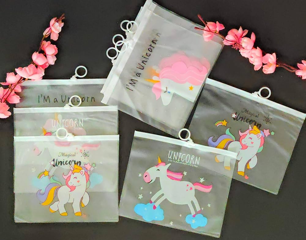 Cartoon Folder for Kids Zipper Envelope pouch size A5 size - Any 1
