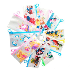 Cartoon Folder for Kids Zipper Envelope pouch size A5 size - Any 1