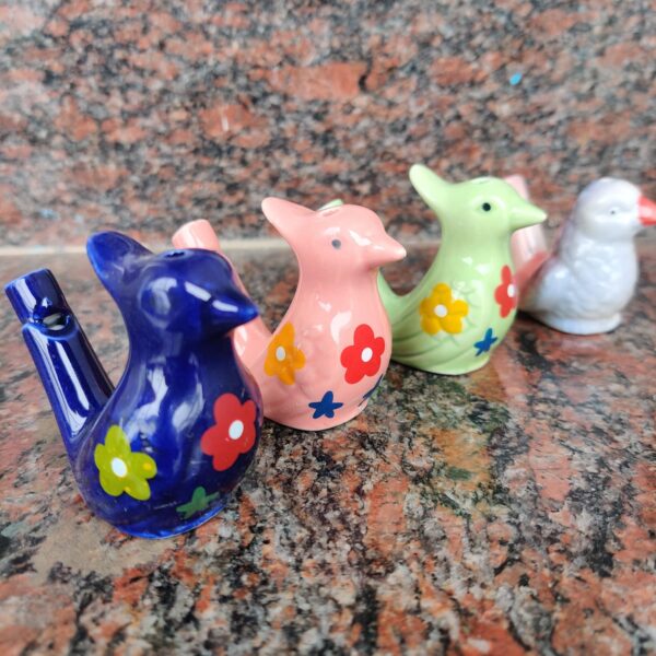 Real Bird sound Ceramic Bird Water Whistle - Any 1 Random