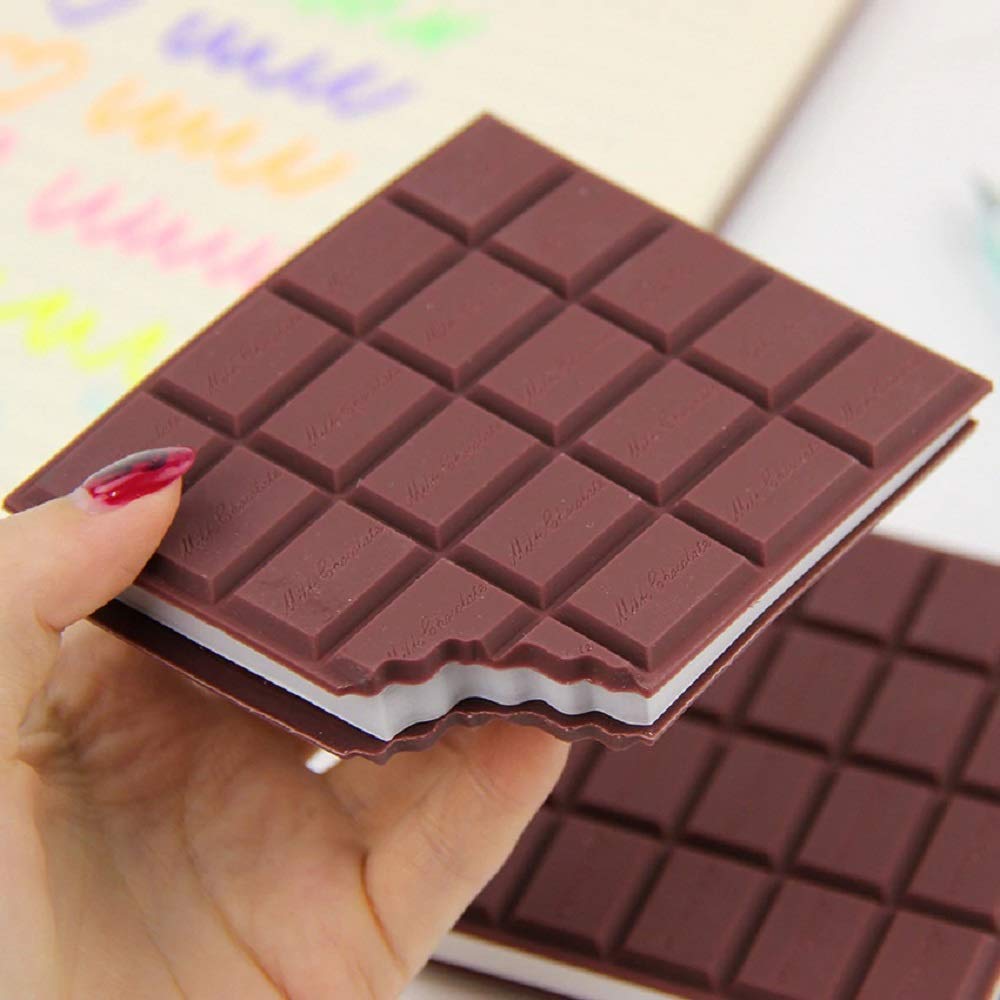 Chocolate Shaped Notebook Diary with Original Choco Smell Scented- for Party Return Gift