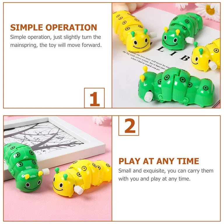 Clockwork Caterpillar - Wind Up Any Random Color