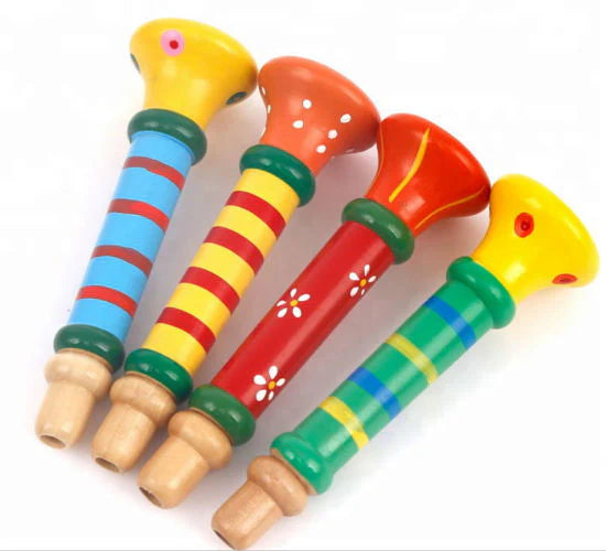 wooden Chain Whistle small