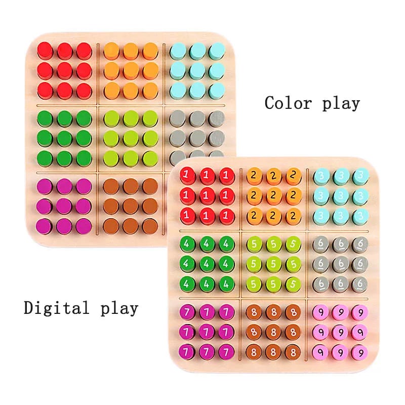 Colorful Sudoku Big with 3 level user manual