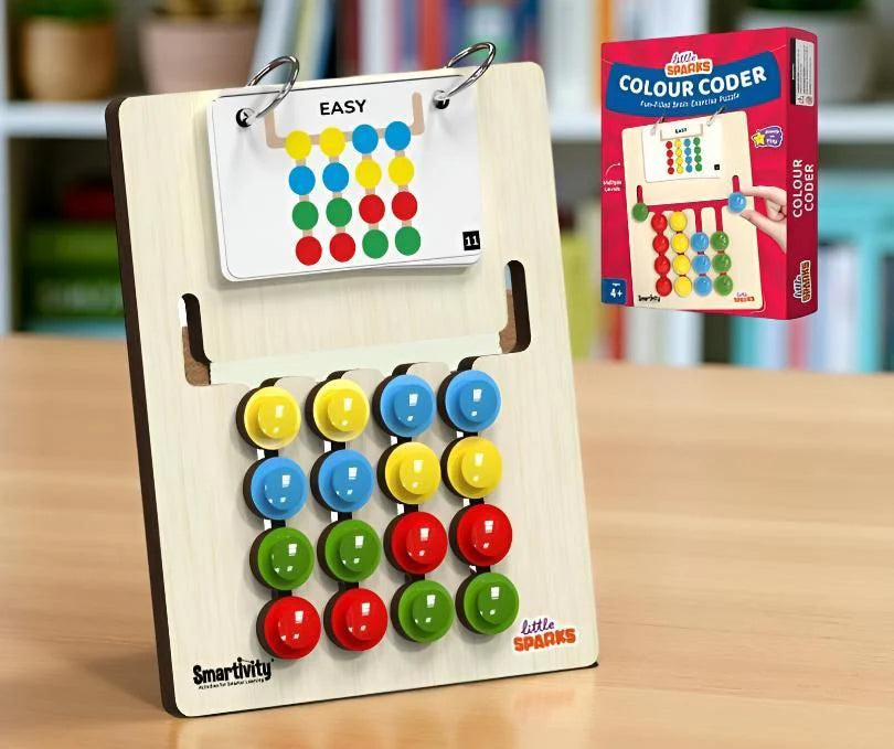 Colour Coder Board Game - DIY Activity Kit