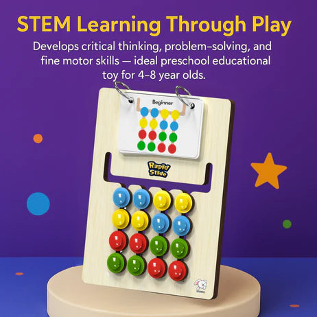 Colour Coder Board Game - DIY Activity Kit