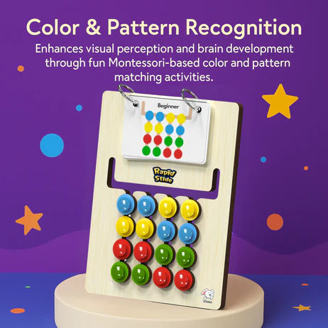 Colour Coder Board Game - DIY Activity Kit