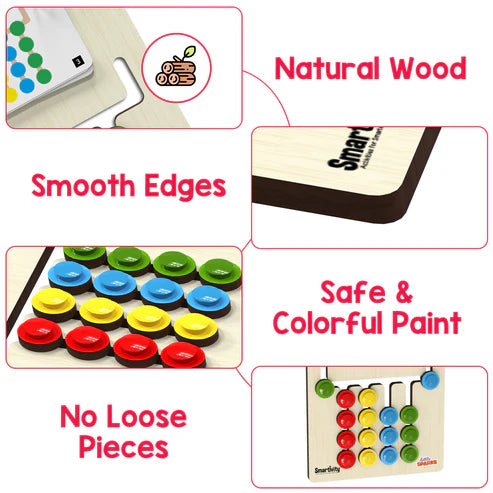 Colour Coder Board Game - DIY Activity Kit