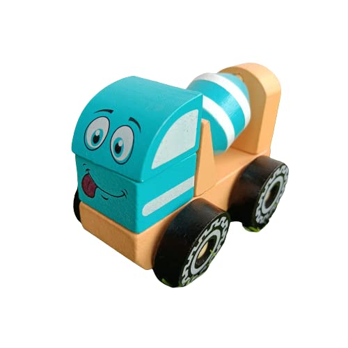 Wooden Concrete Mixer vehicle Stacking Type