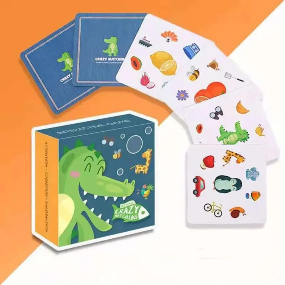 Crazy Matching Flash Card Game