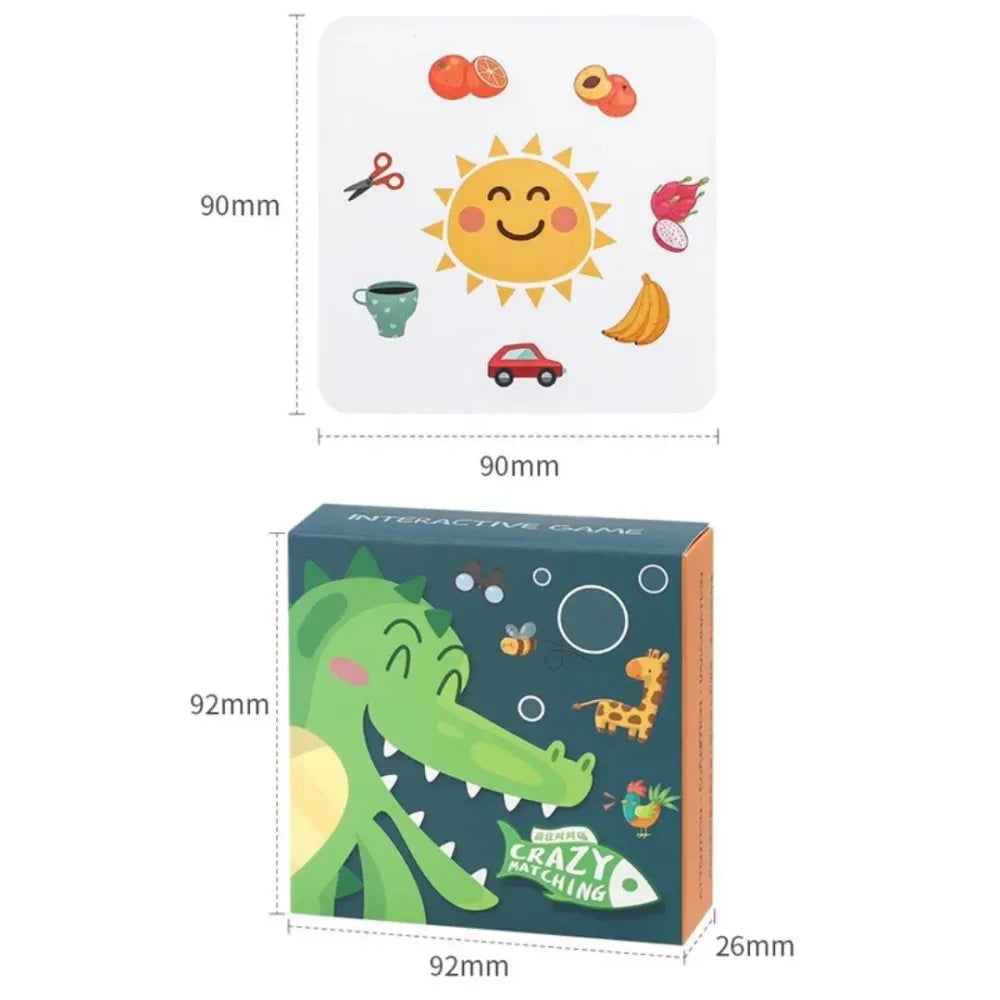 Crazy Matching Flash Card Game