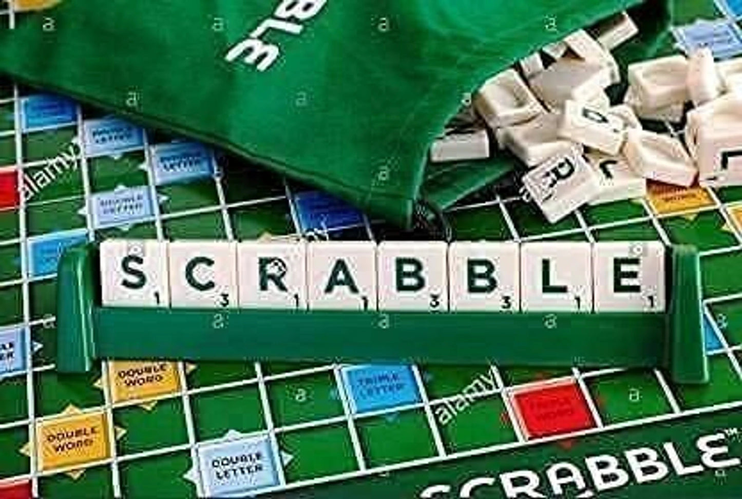 Scrabble Crossword Board Game - Educational, Word Games,Letters Game
