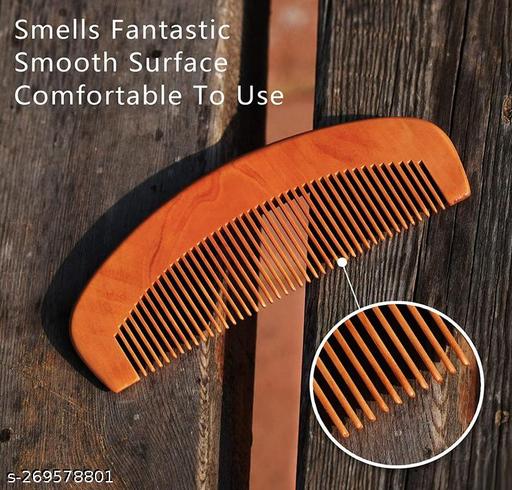 Curved Comb - pack of 1 wooden comb