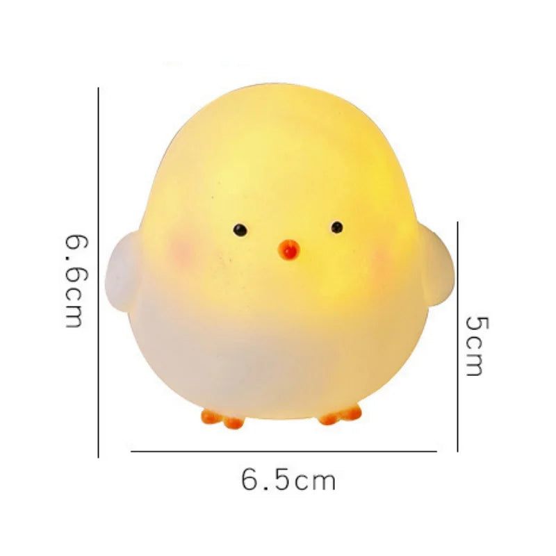 Cute Chick Desk Lamp White Small - 1 piece