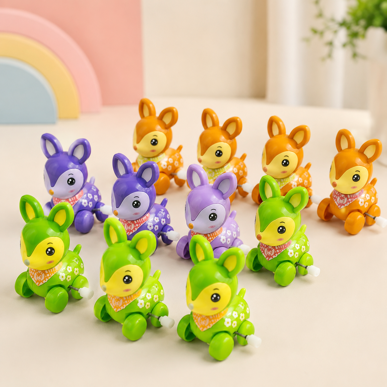 Cute Deer Windup Key Operated Toy - Any 1