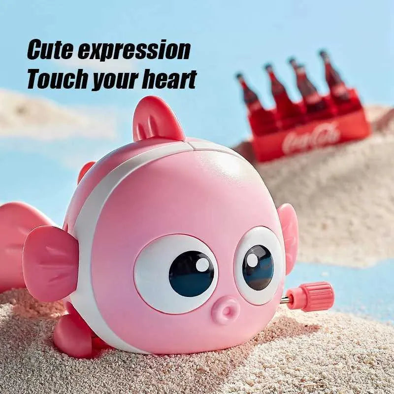 Cute Expression Clownfish Key Operated Windup Fish Toy Nemo - Any 1