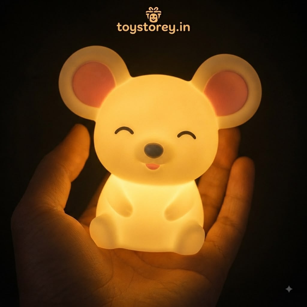 Cute Mini Baby Mouse Light Lamp - 1 piece