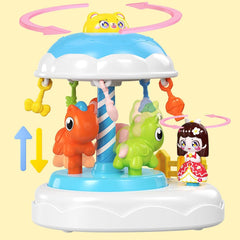 Cute Mini Merry Go Round Carousel Toy,Carousel Toy - Early Education Toys-Any 1