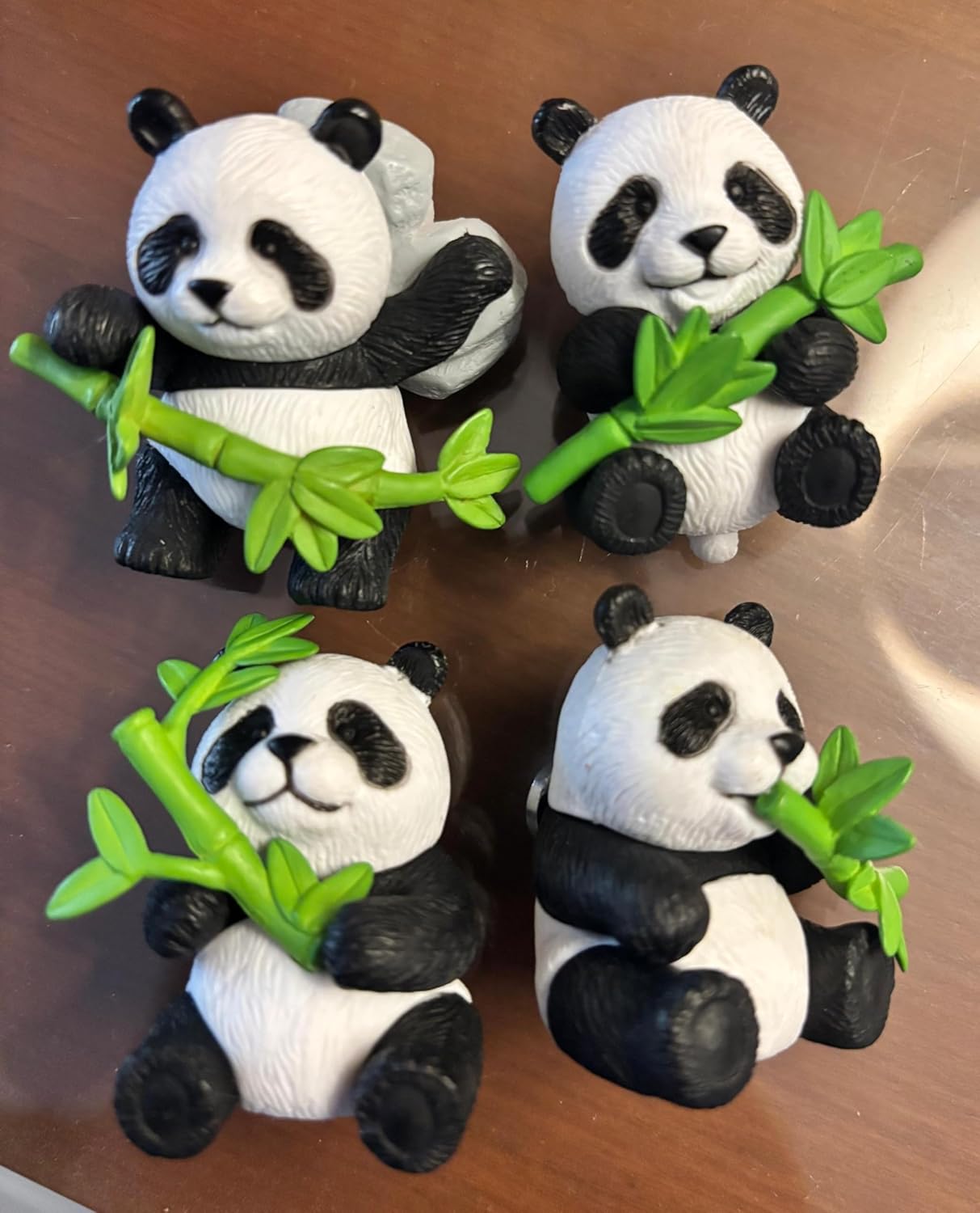 Cute Pandas Miniature 3D Fridge Magnet - Any 1