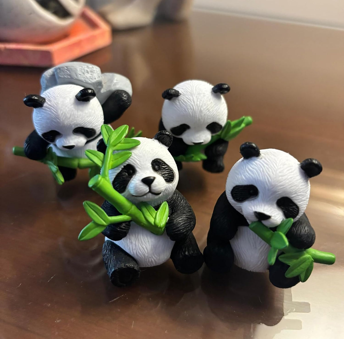 Cute Pandas Miniature 3D Fridge Magnet - Any 1