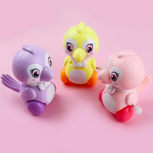 Cute Parrot Windup Key Operated Toy - Any 1
