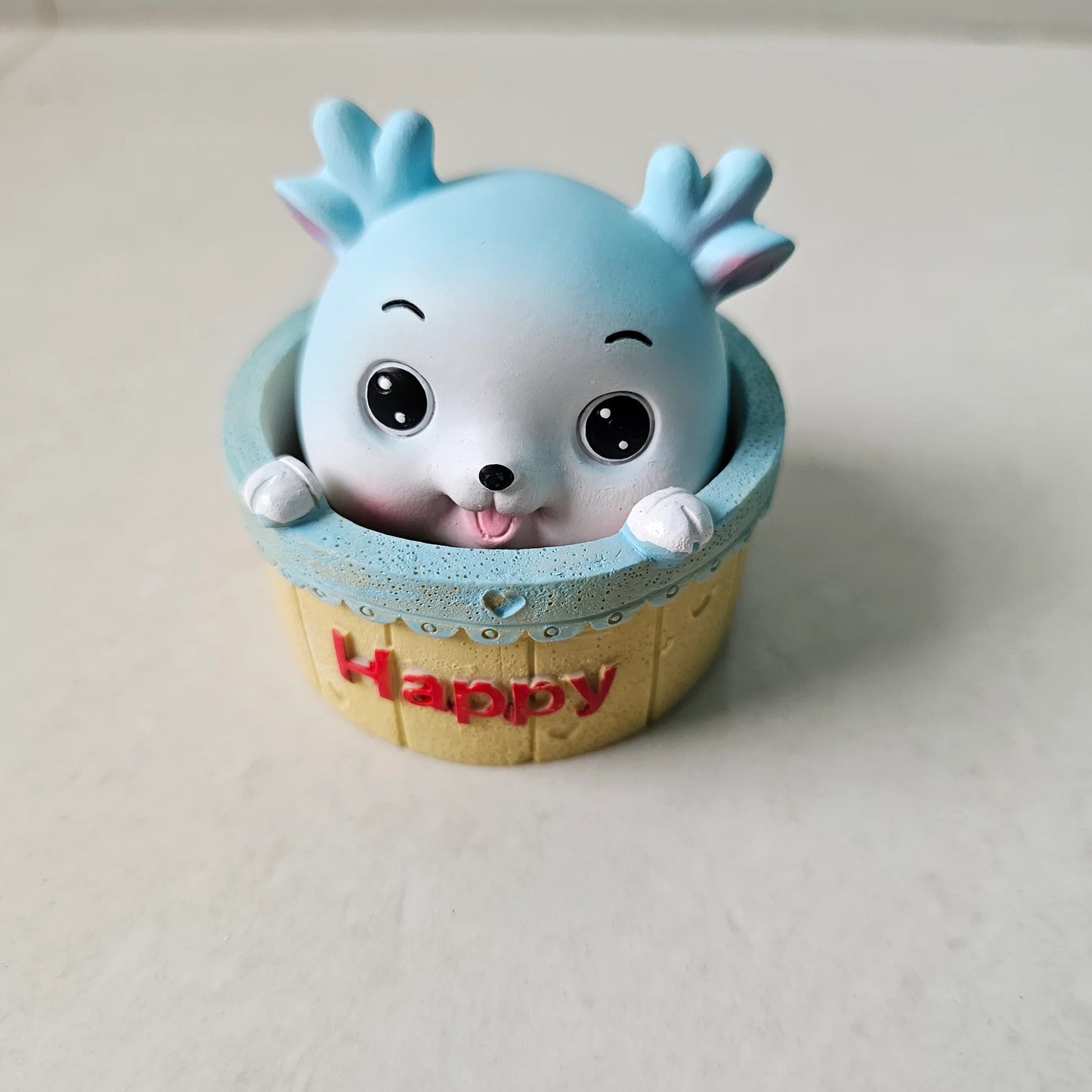 Cute Shaking Head Mini Showpiece for Car Interior Decor-Random Model