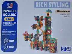 DIY Build By Hand - Colorfull Pipeline And Creative Construction