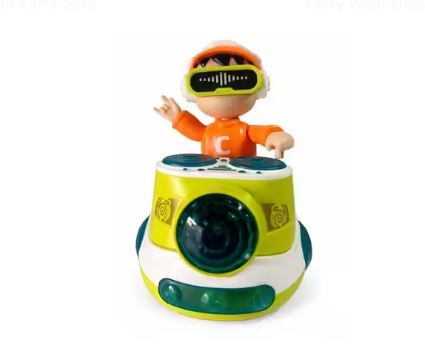 DJ Coco Musical Toy DJ Music & LED Lights | Bump & Go Action | for Kids & Toddlers