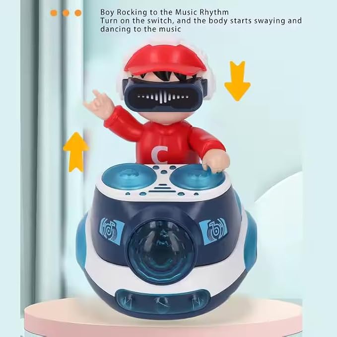DJ Coco Musical Toy DJ Music & LED Lights | Bump & Go Action | for Kids & Toddlers
