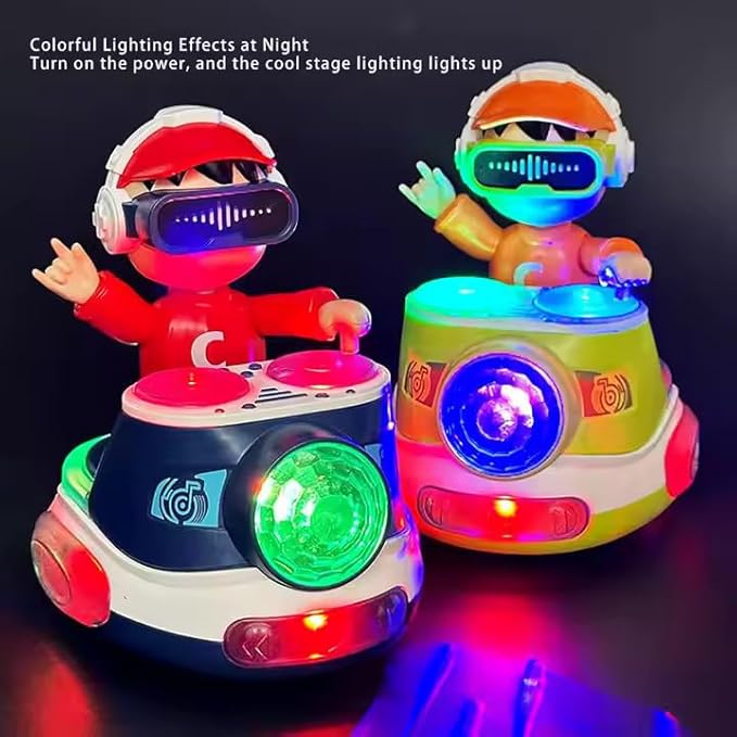 DJ Coco Musical Toy DJ Music & LED Lights | Bump & Go Action | for Kids & Toddlers