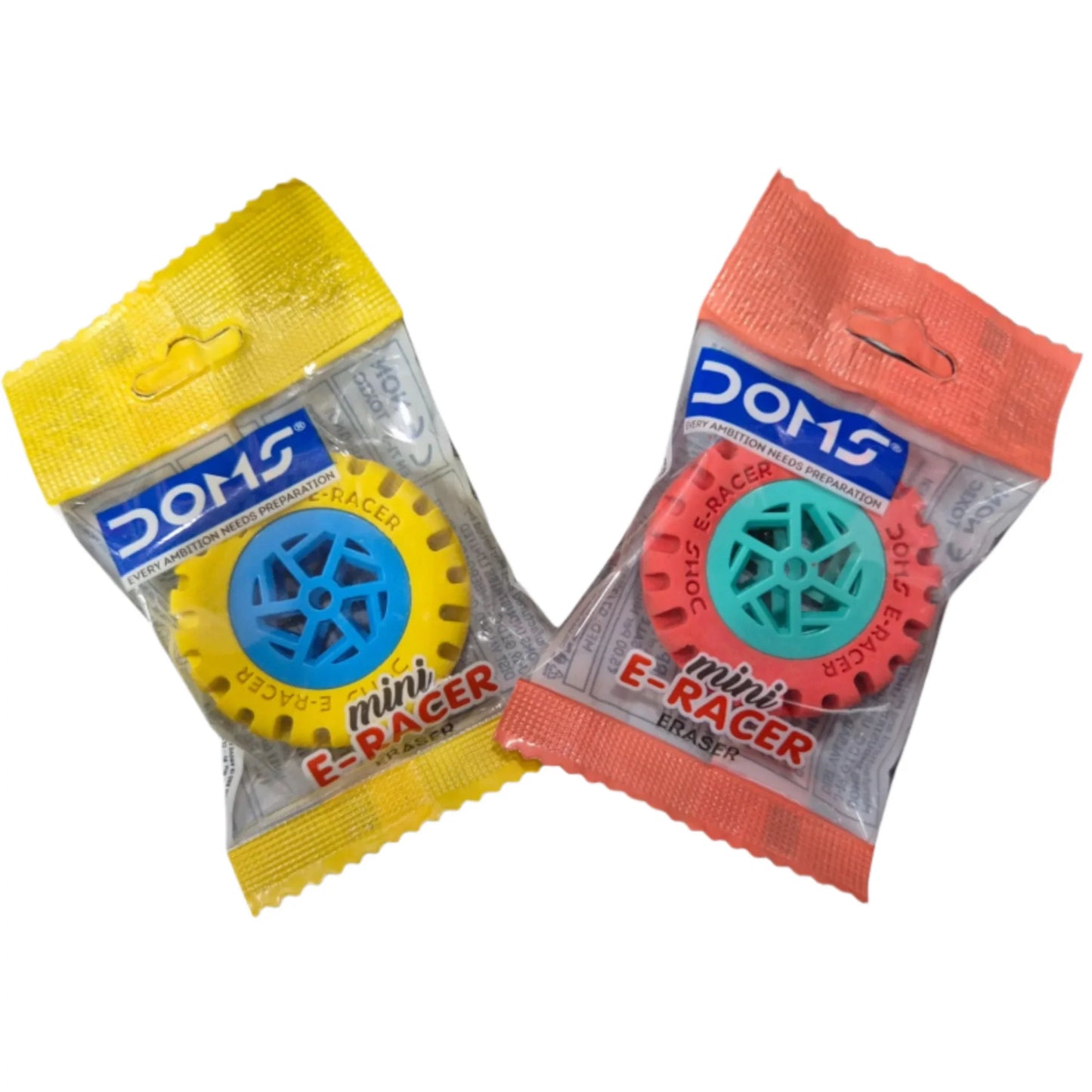 5.rs DOMS Mini E-Racer Eraser - Pack of 5