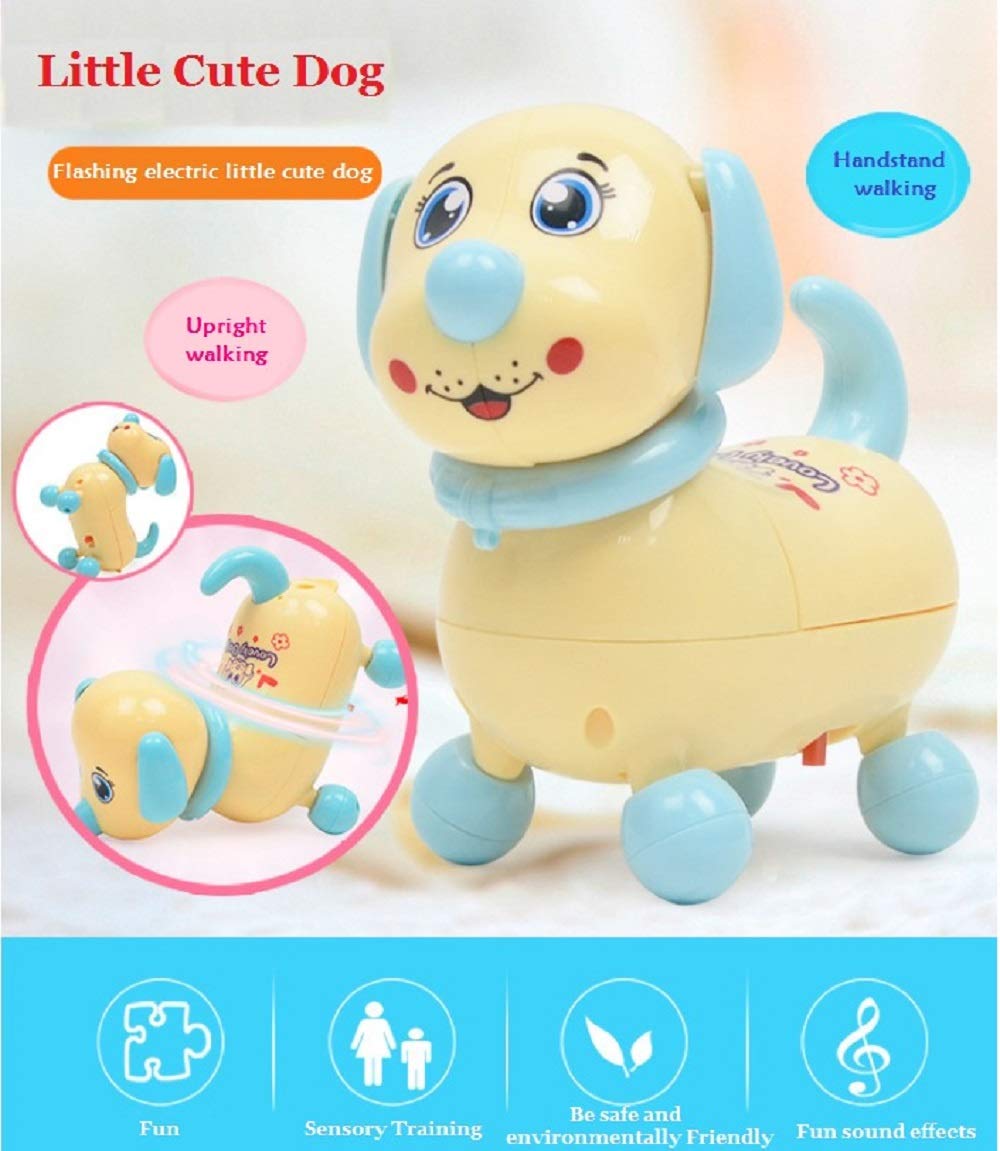 Dancing Dog Toy with Music Flashing Light Toy – Walking Puppy Toys for Kids- Any 1